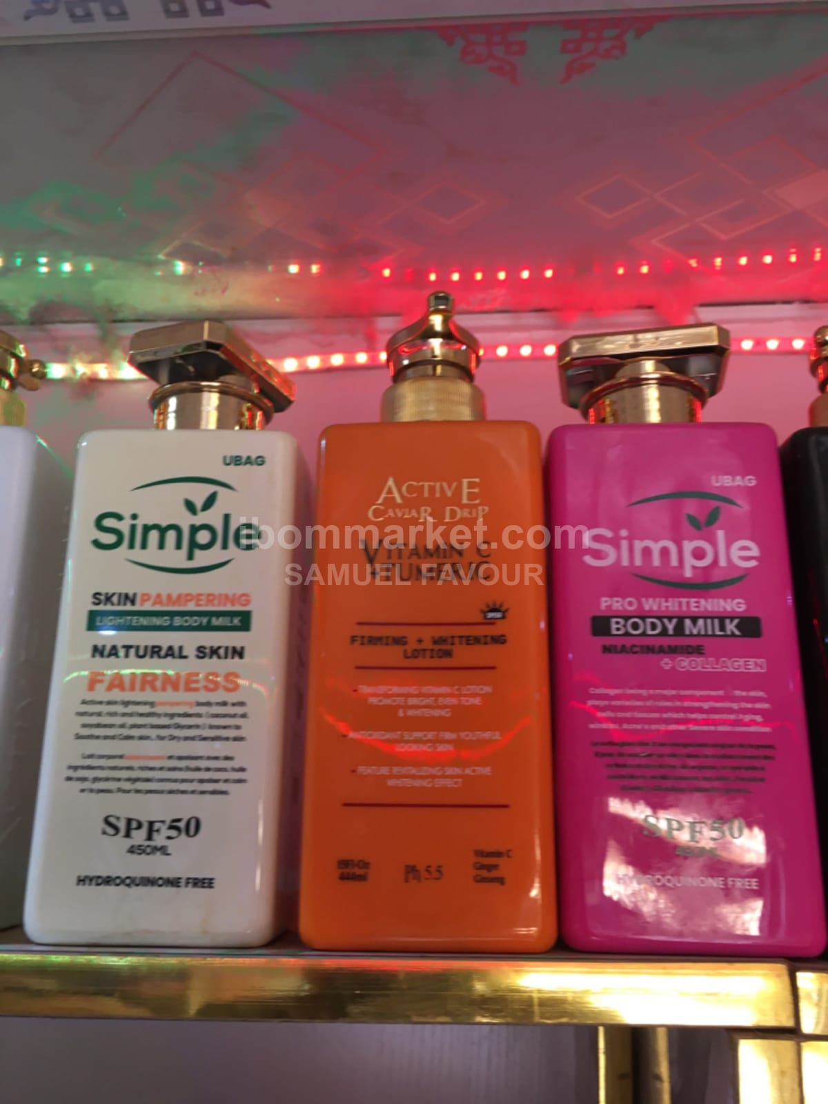 Body cream for both male and female